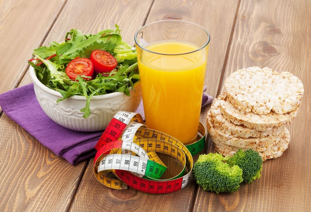Nuttige goede voeding die gewichtsverlies in een maand bevordert