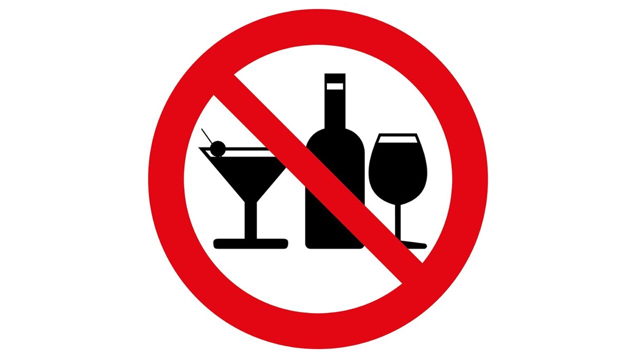 Het drinken van alcoholische dranken is verboden tijdens het Dukandieet
